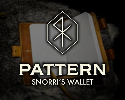 PATTERN - Snorri's Wallet [Field Notes Cover]